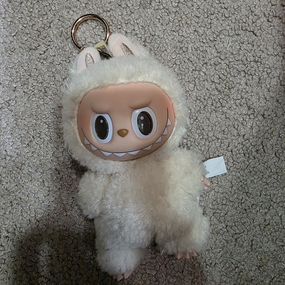 POP MART Other - POP MART The Monsters Labubu Exciting Macaron "Soymilk" plush